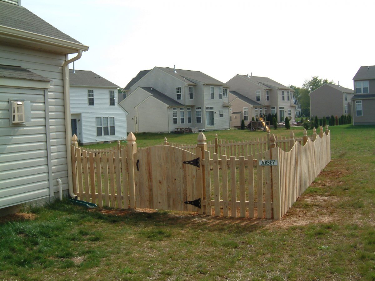 Abbey fence and deck